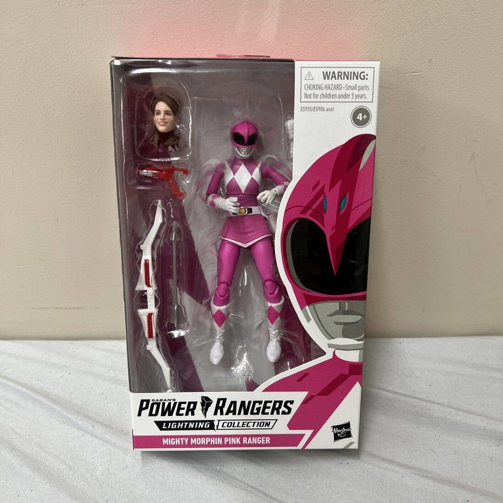 Power Rangers Lightning Collection Mighty Morphin Pink Ranger Kimberly FS Chrty